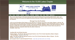 Desktop Screenshot of 10klakes.org